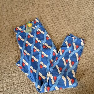 Svaha Blue Patterned Bottoms